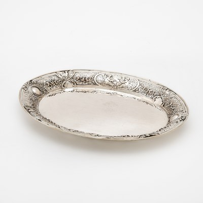 Lot 214 - German Silver Dresser Tray