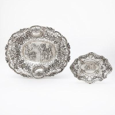 Lot 212 - Two Continental Silver Dishes