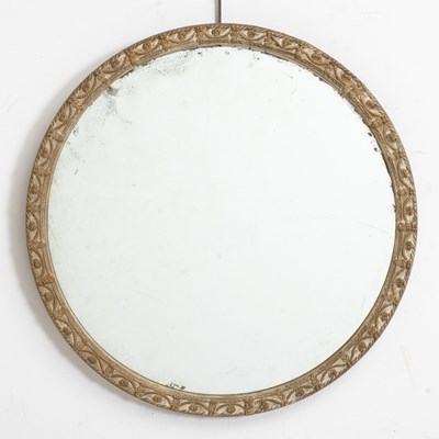 Lot 226 - Giltwood and Composition Circular Mirror