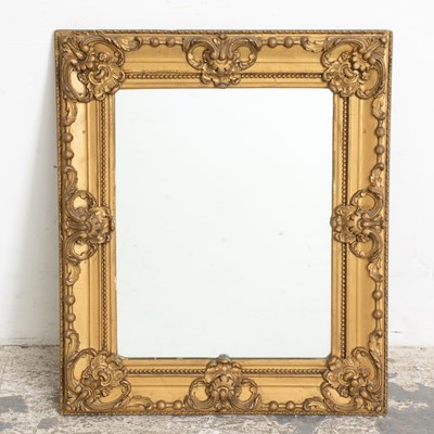 Lot 222 - Gilt-Composition Mirror