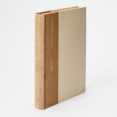 Lot 64 - One of 100 specially bound copies of Beckett's novel Watt