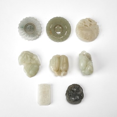 Lot 48 - A Group of Chinese Jade Carvings