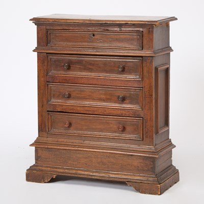 Lot 234 - Italian Renaissance Walnut Chest of Drawers