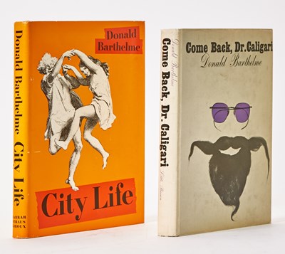 Lot 60 - Two attractive Donald Barthelme first editions, one signed