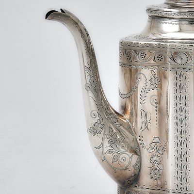 Lot 104 - American Sterling Silver Five Tea and Coffee Service