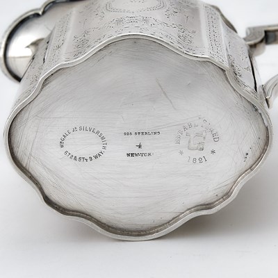 Lot 104 - American Sterling Silver Five Tea and Coffee Service