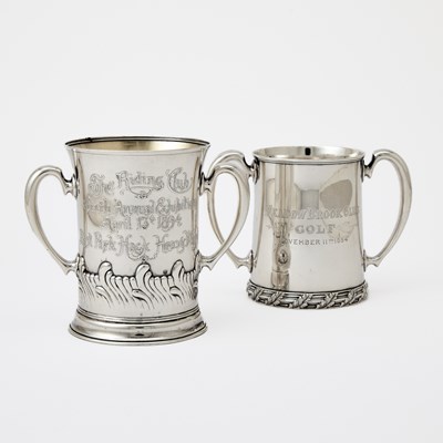 Lot 115 - Two Tiffany & Co. Sterling Silver Trophy Cups