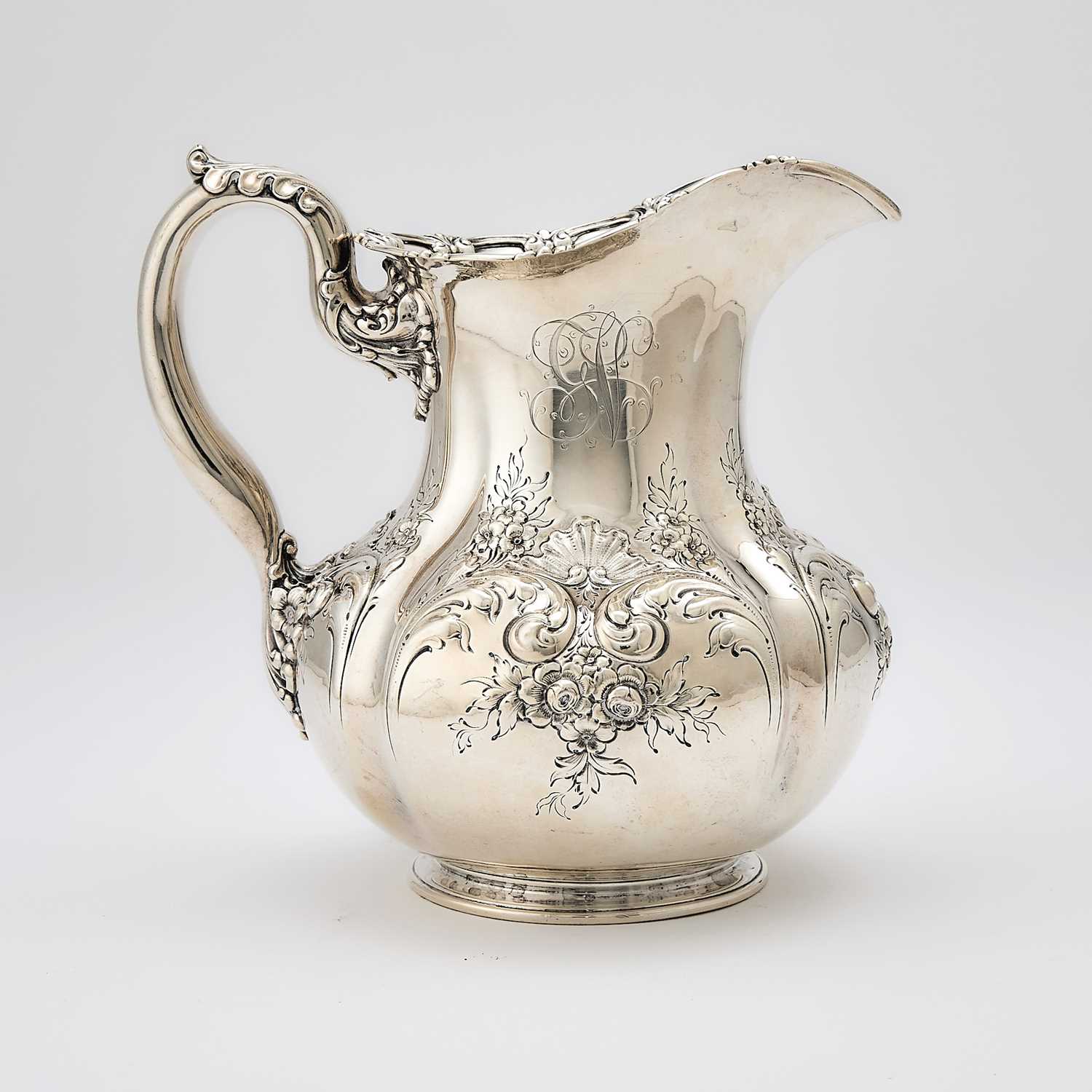 Lot 105 - American Sterling Silver Water Pitcher