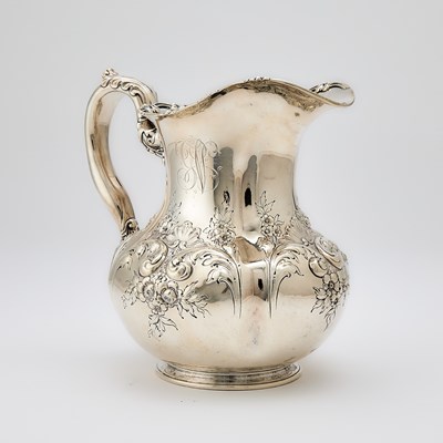Lot 105 - American Sterling Silver Water Pitcher