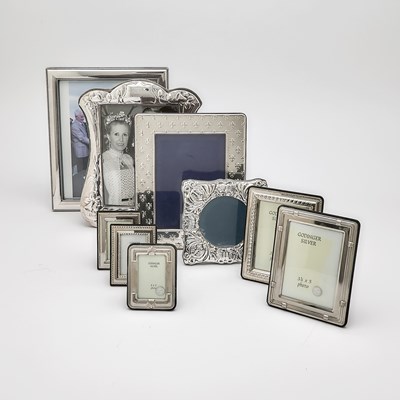 Lot 127 - Group of Silver and Silver Plated Frames