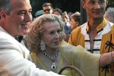 Lot 85 - Pair of White Gold, Ruby and Diamond Fringe Earclips