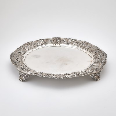 Lot 90 - George IV Sterling Silver Salver
