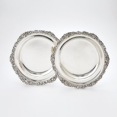 Lot 92 - Two Victorian Sterling Silver Second Course Dishes