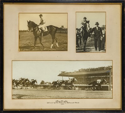 Lot 61 - Memorabilia from the Golden Age of American Horse Racing