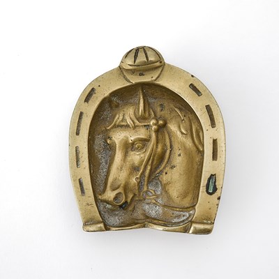 Lot 250 - Group of Equestrian Theme and Whitney-Related Desk Items