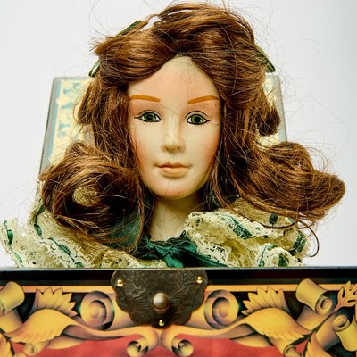 Lot 59 - Pair of Gone With The Wind Musical Jack-in-the-Boxes