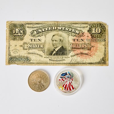 Lot 65 - American Ten Dollar Silver Certificate