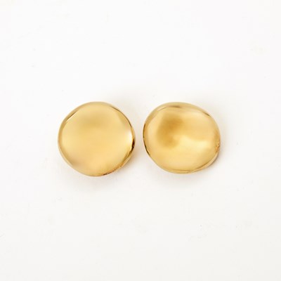 Lot 76 - Pair of Gold Earclips