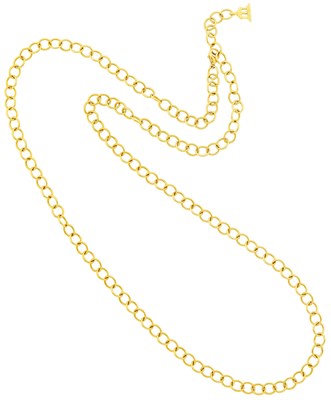 Lot 114 - Temple St. Clair Long Gold Chain Necklace