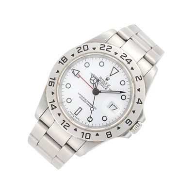 Lot 22 - Rolex Gentleman's Stainless Steel 'Explorer II' Wristwatch, Ref. 16570