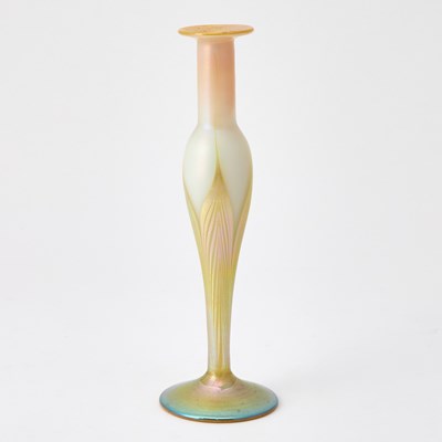 Lot 3313 - Carl Radke Blown Glass Candlestick Holder