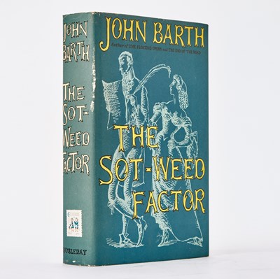 Lot 59 - First edition of Barth's The Sot-Weed Factor