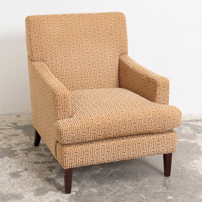 Lot 188 - Geometric Upholstered Armchair
