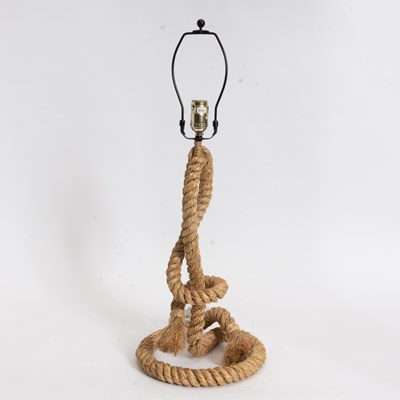 Lot 231 - Twisted Rope Lamp