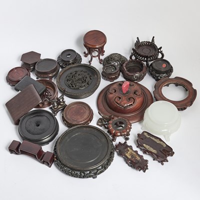 Lot 138 - A Large Group of Chinese Stands