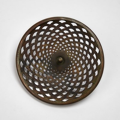 Lot 233 - Tiffany Studios Bronze and Leaded Glass Peony Table Lamp