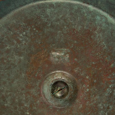 Lot 233 - Tiffany Studios Bronze and Leaded Glass Peony Table Lamp