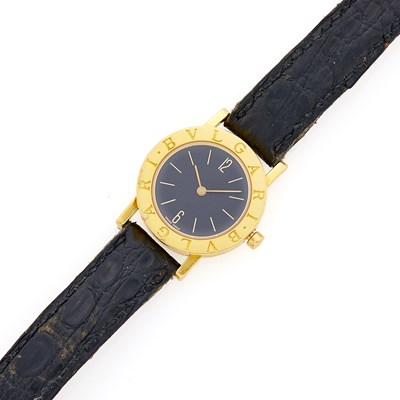 Lot 1050 - Bulgari Gold 'Bvlgari Bvlgari' Wristwatch