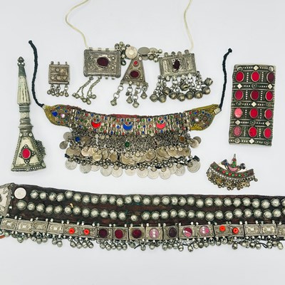 Lot 1257 - Group of Ethnographic Jewelry
