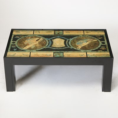 Lot 484 - Italian Baroque Scagliola Panel, Signed Carolus Fontanelli, Venice, dated 1659