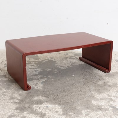 Lot 193 - Red Painted Asian Style Low Table