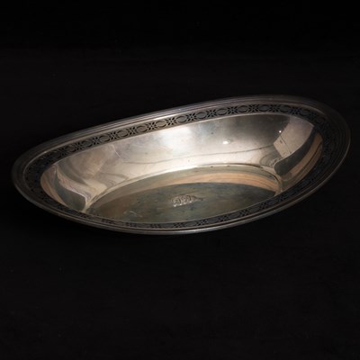 Lot 203 - Tiffany & Co. Sterling Oval Bowl