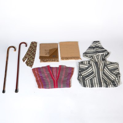 Lot 282 - Canes, Robes, Clothing and an Ascot belonging to the Dapper Douglas Fairbanks, Jr.