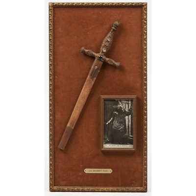 Lot 89 - "Is this the dagger I see before me?" - Sir Herbert Tree's dagger from Macbeth