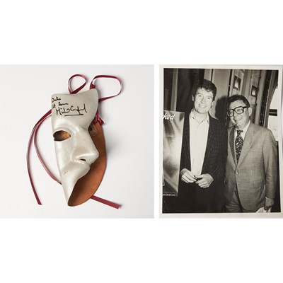 Lot 62 - A Phantom's Mask Inscribed by star Michael Crawford