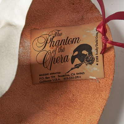 Lot 62 - A Phantom's Mask Inscribed by star Michael Crawford