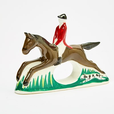 Lot 228 - Set of Sixteen Pia Bone China Equestrian Napkin Rings