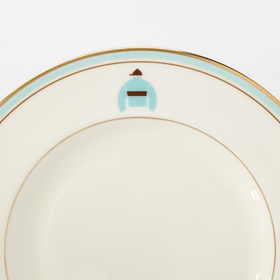 Lot 229 - Pickard China Part Dinner Service Decorated with Whitney Silks Logo