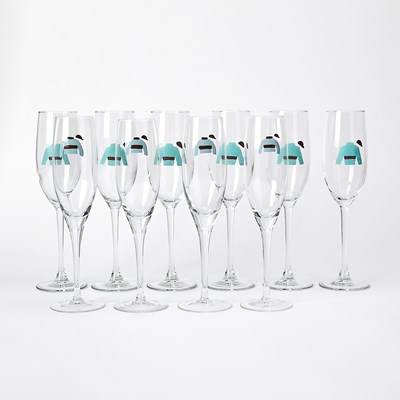 Lot 229 - Pickard China Part Dinner Service Decorated with Whitney Silks Logo