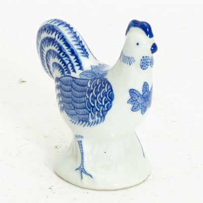 Lot 238 - Chinese Blue and White Porcelain Chicken