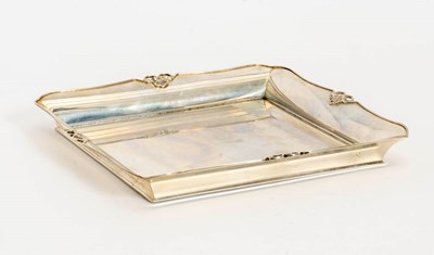 Lot 266 - Italian Sterling Silver Square Tray