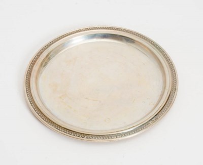 Lot 275 - Italian Silver Circular Tray