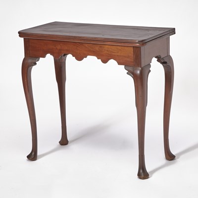 Lot 468 - Irish George II Style Mahogany Fold-Over Table