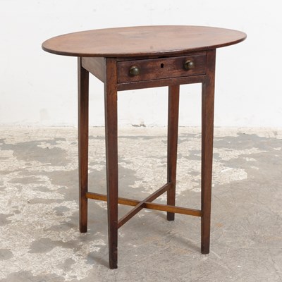 Lot 27 - George III Mahogany Occasional Table