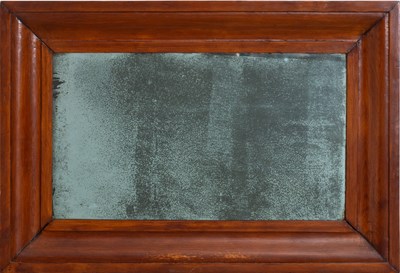 Lot 353 - American Stained Pine Mirror