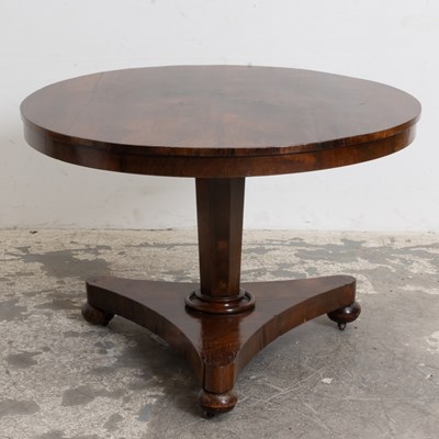 Lot 247 - Regency Style Rosewood Center Table
